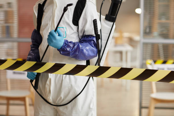Professional Blood Cleanup technician working in Maysville, GA